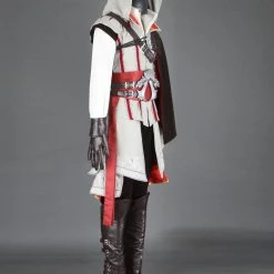 Assassin's Creed II Ezio Cosplay White Edition - Deluxe -Game Costumes Sales image ezio cosplay white edition 12