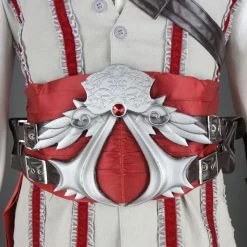 Assassin's Creed II Ezio Cosplay White Edition - Deluxe -Game Costumes Sales image ezio cosplay white edition 31