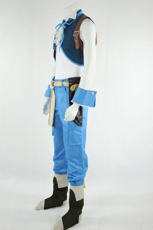 Final Fantasy IX 9 Zidane Tribal Cosplay Costume 5 Final Fantasy IX 9 Zidane Tribal Cosplay Costume - Image 3