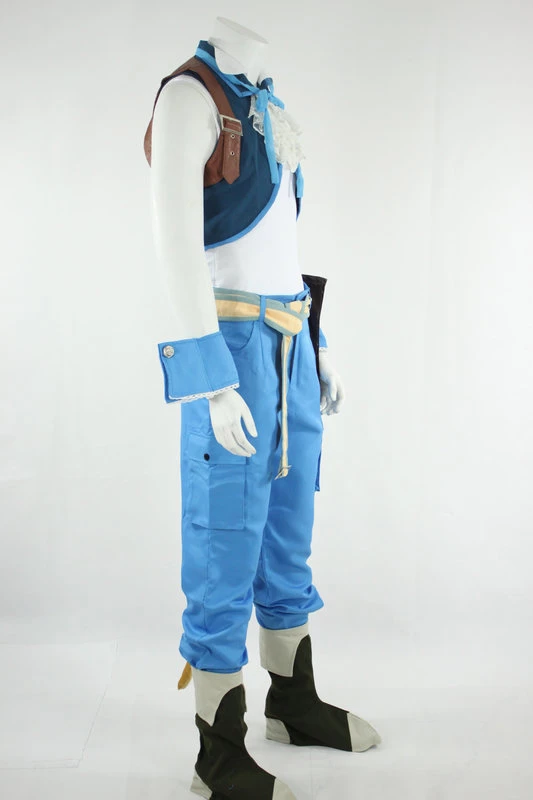 Final Fantasy IX 9 Zidane Tribal Cosplay Costume 4 Final Fantasy IX 9 Zidane Tribal Cosplay Costume - Image 2