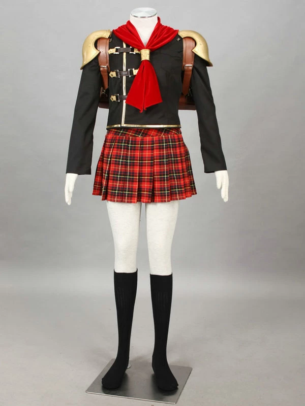 Final Fantasy Type-0 Suzaku Peristylium Class Zero Cater Cosplay Costume