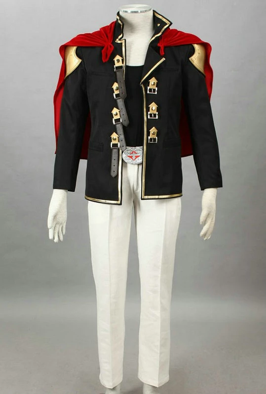 Final Fantasy Type-0 Suzaku Peristylium Class Zero Nine Cosplay Costume