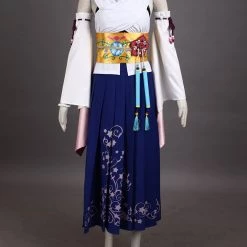 Final Fantasy X 10 Yuna Cosplay Costume