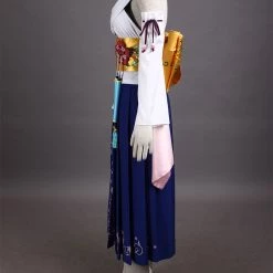 Final Fantasy X 10 Yuna Cosplay Costume -Game Costumes Sales image final fantasy x 10 yuna cosplay costume 03