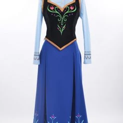 Deluxe Frozen Princess Anna Cosplay Costume -Game Costumes Sales image frozen princess anna cosplay costume 03