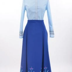 Deluxe Frozen Princess Anna Cosplay Costume -Game Costumes Sales image frozen princess anna cosplay costume 04