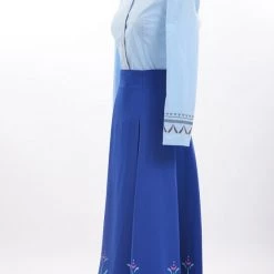 Deluxe Frozen Princess Anna Cosplay Costume -Game Costumes Sales image frozen princess anna cosplay costume 05