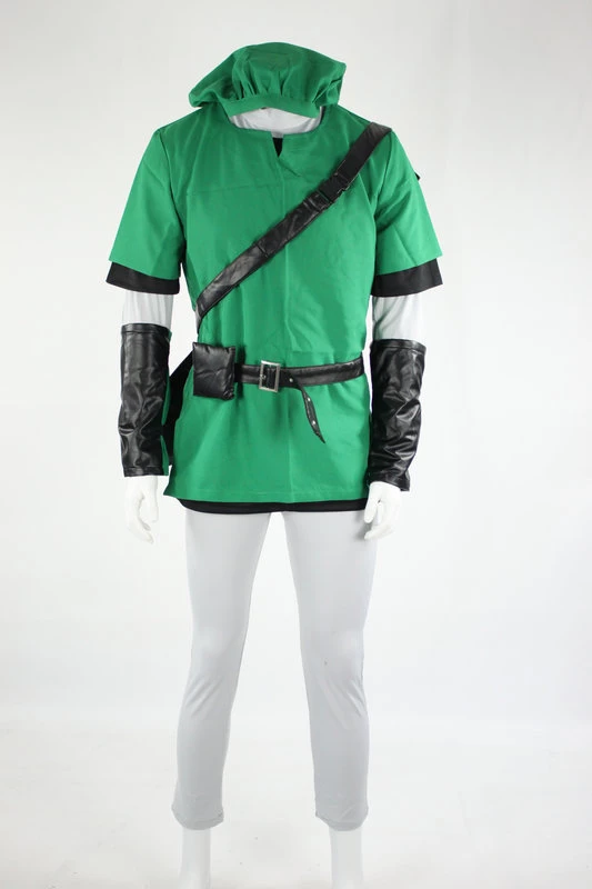 The Legend Of Zelda Link Deluxe Cosplay Costume 3 The Legend Of Zelda Link Deluxe Cosplay Costume