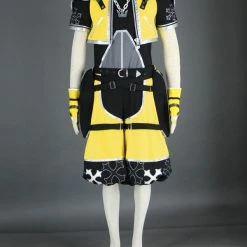 Kingdom Hearts Sora Yellow Cosplay Costume