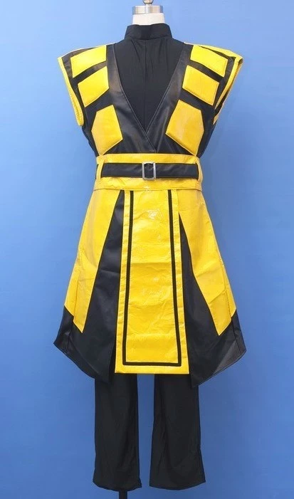 Mortal Kombat Scorpion Cosplay Costume