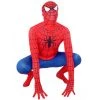 Red And Blue Spiderman Lycra Spandex Zentai Suit -Game Costumes Sales image red and blue spiderman lycra spandex zentai suit1