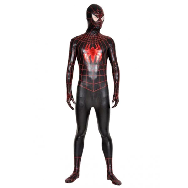 Red & Black Lycra Spandex Spiderman Zentai Suit 3 Red & Black Lycra Spandex Spiderman Zentai Suit
