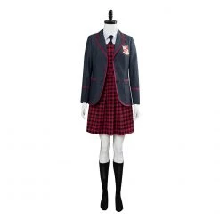 Umbrella Academy Girl School Uniform Cosplay Costume -Game Costumes Sales umbrella academy girl school uniform cosplay costume 5